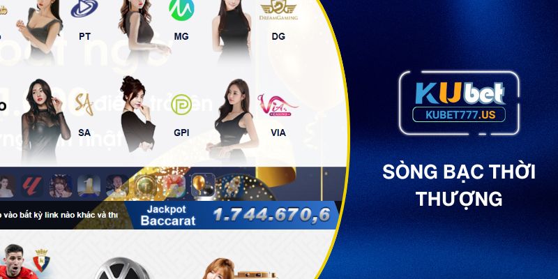 Cá cược sòng bài KUBET77 chuyên nghiệp thời thượng