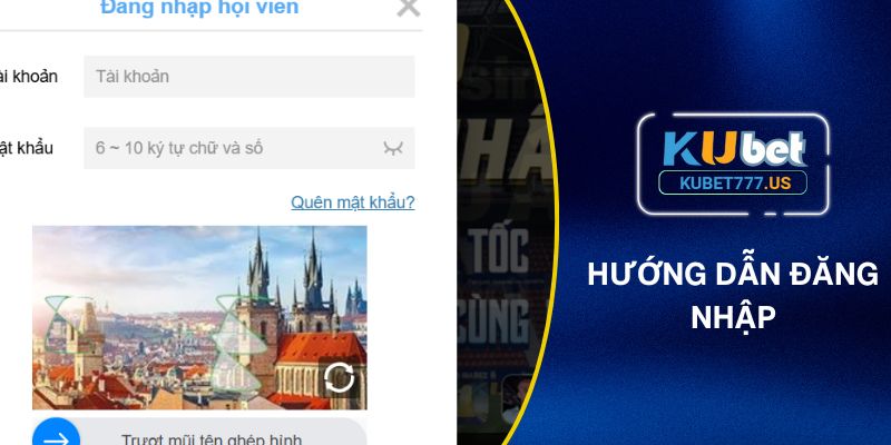 Hướng dẫn chính xác quy trình đăng nhập KUBET77 an toàn