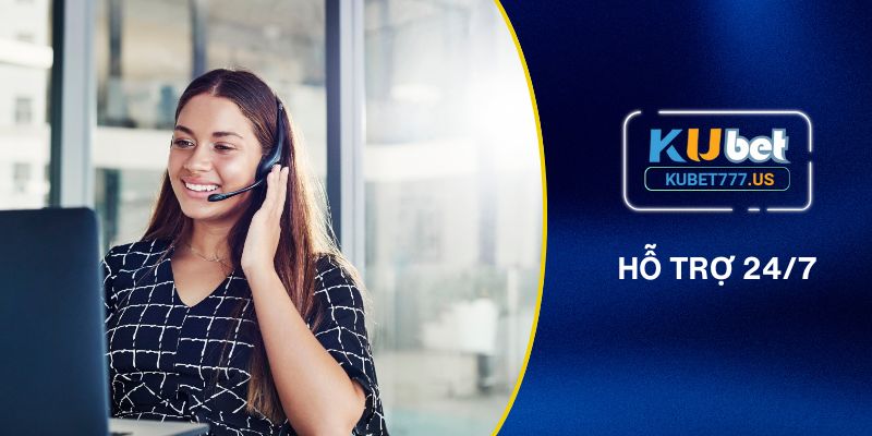 KUBET77 có cả đội ngũ cskh tận tâm hỗ trợ người chơi 24/7